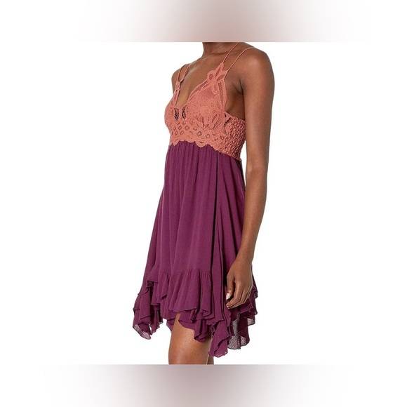Free People Dresses & Skirts - NEW FREE PEOPLE- Adella Slip dress two tone